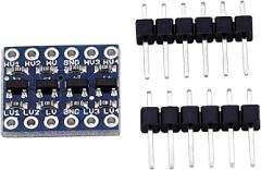 I2C Level Converter 7 * 5 * 1 4-Channel IIC I2C Logic Level 5V 3.3V Bidirectional Converter Module Bidire