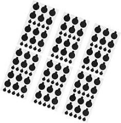 6sheets Led Light Blocking Sticker Led Light Covers for Electronics Blackout Stickers Dimming Filters Decal for Routers and Tvs