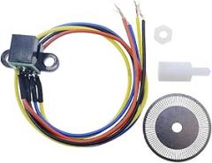 5V Photoelectric Speed Sensor Encoder Code Disc Disk Code Wheel for Freescale Smart Car Cutting Quadrature Signal Output New 2026 High for Reliable Electronic Component, Precision, Stable Performance