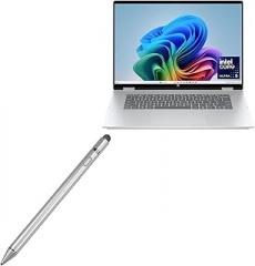 BoxWave Stylus Pen Compatible with HP OmniBook 7 (FlipNGAI 16-au0000nr) (16 in) - AccuPoint Active Stylus, Electronic Stylus with Ultra Fine Tip - Metallic Silver