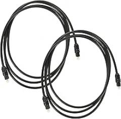 2pcs 1.5m Fiber Optic Audio Cable Digital Optical Cable Male to Male Cord for Tv Sound Bar Home Theater Electronics