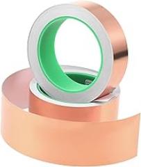 2rolls Foil Tapes of Double-Sided Conductive Adhesive Removable Masking Tapes for Electronics Arts Projects