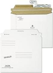 Quality Park 64117 Disk/CD Mailers,f/1 CD Case/3 Disks,7-1/2-Inch x6-1/8-Inch,100/CT,WE
