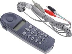 Alipis 1 Set Phone Cable Test Tool Tester Line Cable Network Telephone Phone Testing Cords Test Tool for Cable Phone Device Phone Supplies Testing Tool for Phone Electronic