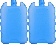 CHILDWEET Ice Pack Cooler 2 Reusable Ice Blocks Lunch Box Ice Packs No Leak Design