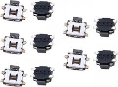 10 Pcs Inner Power Eject Button Switch Parts Compatible with Playstation 4 CUH-12XX Console Power Switch On Off Button Replacement