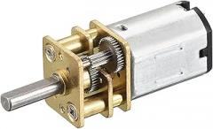 GA12-N20 DC 3V 6V 12V Metal Gear Electronic Starter with Gearwheel DC Motors Speed Reduction Gear Electronic Starter 20-3500RPM for Model Cars(DC 3V 200RPM)