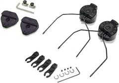 Universal Communication Headset Adapters Compatible With MTEK Flux, HHV, and MLOK Helmets