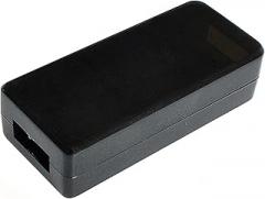 Jinchao-Junction Box 1 Piece USB Stick Plastic Box Electronics Enclosure, USB Flash Drive Housing Plastic Junction Box, 53 * 24 * 14mm Protective Device (Color : Black)