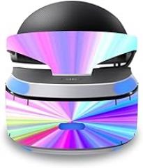 MightySkins Skin Compatible with Sony PlayStation VR wrap Cover Sticker Skins Rainbow Zoom