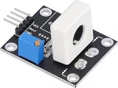 Hall Current Sensor Module Adjustable Electronic Component for Overcurrent Detection with Analog and Level Signal Output Suitable for Intelligent Car Motor and Locked Rotor