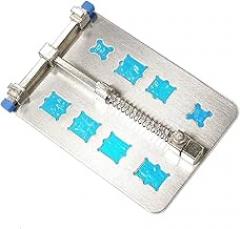 Stainless Steel PCB Circuit Board Holder and Soldering Platform with Adjustable Repair Clamp, Anti-Slip Workbench Stand for Small Boards Under 70mm Wide, Flexible Electronic Repair Tool