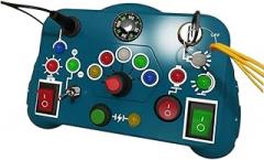 Busy Board Led Lights Switch Detector Seins0ry Montessori Tioys Portable Electric Puzzle Early EEducationon Al Puzzle Tioy for Klds Gift New 2026 High for Reliable Electronic Component