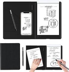 Digital Notebook with Pen and Paper, Drawing Tablet No Computer Needed,Tablet Electronic Digital Notepad Rechargeable for Note-Taking, Digital Art and Meeting, Refillable A5 Notepad, 8.26x5.9 Inch