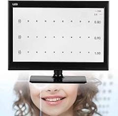 LCD Electronic Optical Eye Charts, 18.5/21.5 Inch Digital Vision Chart, 3D Polarized Screen Optical Vision Chart, Multiple Visual Targets, for Hospital, Optical Shop,18.5-inch