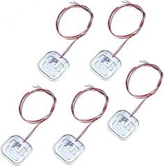 DECHOUS 50kg Electronic Weighing Sensor Half-Bridge Load Cell for Accurate Weight Measurement in Lab and Kitchen Pressure Sensor High Precision Random Color