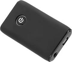 Sanpyl Audio Receiver Transmitter, Wireless Transmitter Receiver Adapter, Audio Adapter for Computer Phone