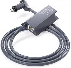 Starlink Ethernet Adapter for Starlink V2 Satellite Internet Wired Network, Starlink Gen 2 to RJ45 Gigabit Ethernet Adapter, Starlink Rectangular Satellite Internet Adapter to WiFi Routers-Plug & Play