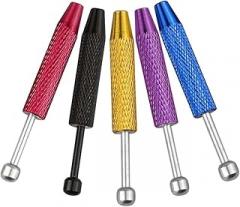 Stainless Steel Pick Up Tool 5 Pack, Mini Grabber with 4-Claw Design for IC Chips and Small Components, Non-Slip Grip Picker for Electronics Repair and Jewelry Making