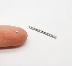 Magnet Tiny Small Neodymium Pack of 200pcs Dia: 1mm x H 1mm Rare Earth Disc Permanet Magnets for DIY, Electronic Components, Crafts