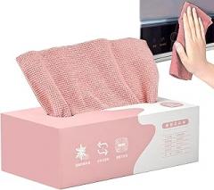 Microfiber Cleaning Cloth - 20 Pack Pull Out Kitchen Towels, 20x20cm Soft Absorbent Cloths, Reusable Cleaning Rags, Dish Cloths for Washing Dishes, Multi Purpose Washable, for Kitchen Car Home