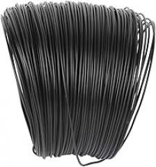 Galvanized Iron Wire, 100 Meter 0.55mm Round Shape Flexible DIY Material, with Smooth Surface for Craft Supplies Gardening Electronics Cable Storage