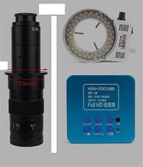 Full HD 1080P HDMI USB Industrial Electronic Digital Video Microscope Camera(180x with 56 led)