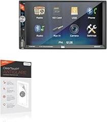BoxWave Screen Protector Compatible With Dual Electronics XVM279BT - ClearTouch Anti-Glare (2-Pack), Anti-Fingerprint Matte Film Skin