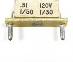 KB ELECTRONICS 9834 .51 OHM, 1/50 to 1/30 HP @ 90 VDC, Resistor*51OHMS