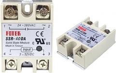 Electronic Parts DC to AC Solid State Relay SSR 40DA 24V-380V 40A SSR-40DA Solid State Relay