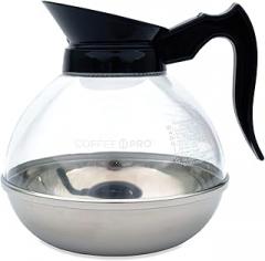 Original Gourmet CPU12 Unbreakable Decanter, Regular, 12 Cup, 8-Inch x10-Inch x10-Inch, BK Handle
