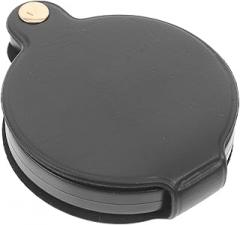 Handheld Folding Magnifier with Movable Handle 60mm Lightweight Portable Reading Magnifying Glass for Seniors and Visual Impairment Aid