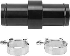 15mm Thread T Piece Temp Adapter, Temperature Hose Joint Pipe, 34mm Inner Diameter, Strength Metal Alloy, Fit for Most Cars, Installation with Hose Clamps