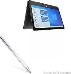 BoxWave Stylus Pen Compatible with Gateway GWTC116-1 - AccuPoint Active Stylus, Electronic Stylus with Ultra Fine Tip - Metallic Silver