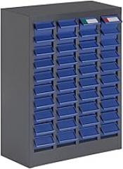 100-Drawer Parts Storage Cabinet, Small Parts Cabinet with Drawers for Nuts and Bolts Organizer, ABS Parts Storage Drawers for Garage Workshop, Free Returns! (40-Drawer)