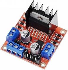 L298N Driver Board Module L298 Stepper Motor Intelligence Car Robot Breadboard Power Board for Robotics Car Electronic Components