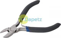 Dapetz Side Cutting Electronics Pliers - 110mm Induction-Hardened Steel Edges