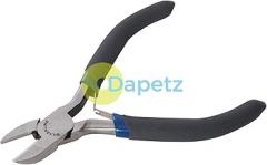 Dapetz Side Cutting Electronics Pliers - 110mm Induction-Hardened Steel Edges