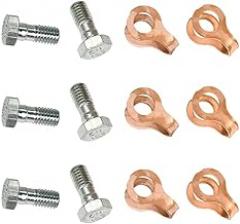 3905307 4942278 6Set Fuel Return Line Banjo Bolt W/Seal 12V Compatible with Cummin Engine B5.9 1989-1998