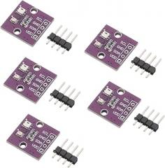 MERRYHAPY 5pcs Atmospheric Pressure Sensor Module Electronic Temp Humidity Digital Temperature Pressure Sensor Accessories