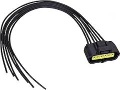 AIP Electronics Mass Air Flow MAF Sensor Connector Pigtail Harness Compatible with 1993-2006 Ford Lincoln and Mazda 2.0L-7.5L I4 V6 V8 V10 OEM Fit WH1085