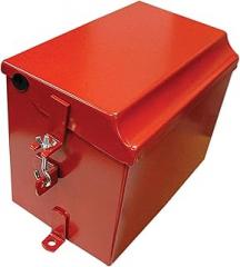 Rareelectrical New Primer Finish Battery Box Compatible with Case International Harvester-M Harvester-Mv Harvester-W6 Harvester-Md Harvester-Super-M by 51707D 51713Dxb