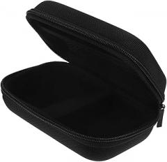 Tofficu Portable Hard EVA Storage Case for Mini Printer Black Oxford Pouch for External Battery and Electronic Accessories Compact Carrying Bag for Camera and MP3 Players
