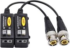 8MP Coaxials Clearly Video Balun BNC to Ethernet Extender for Long Distances Surveillances Transmission Up to 300M