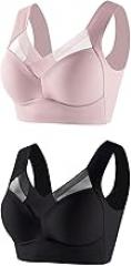 Bras for Women No Underwire Push up Full Coverage Support Liftup Lace V Neck Bralette Sexy Soft Comfort Everyday Bras