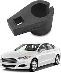 Offset Oxygen Sensor Socket, 3/8-In Drive by 7/8-In 22mm Wire Gate Accesses Sensor from Side with Premium Steel, Preventing Wires Damage, Universal for Most Cars Sensor Socket