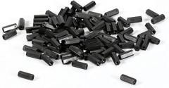 M2 M3 M4 Nylon Hex Spacer Screw Nut Kit 100pcs | Male - Female Standoffs for Electronics / 3D Printing/DIY Projects | 6-15mm Spacer Length, 0.4-0.7mm Thread Pitch