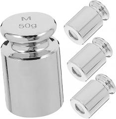 50g Digital Calibration Weight -Plated Precision Weights for Electronic Scales for Laboratory Use and Teaching Demonstrations Includes