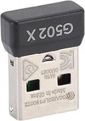 Sanpyl Replacement USB Receiver for Mouse Dongle, Effortless Setup Wireless Mouse Adapter for PC Gaming - Plastic + Electronics, Black