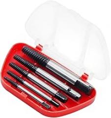 5PCS Screw Extractor Center Drill Bits Guide Broken Damaged Bolt Remover Removal Speed Easy Out New 2026 High for Reliable Electronic Component, Precision, Stable Performance